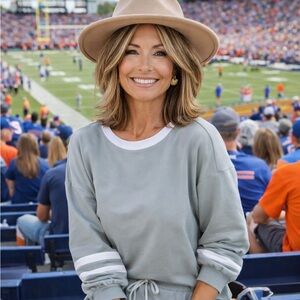 Women's Gray Track Pants & Joggers